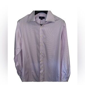 EREDI PISANO MENS SHIRT SZ  17.5  ER / 44 MADE IN ITALY ROME